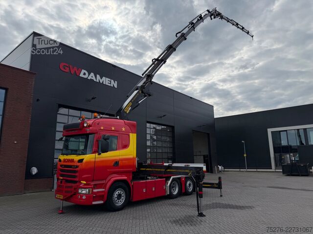 Ağır yük Scania R450 6x2 Palfinger PK 53002+Fly jib,winch Euro6