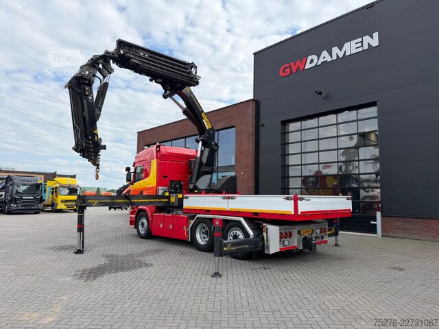 Ağır yük Scania R450 6x2 Palfinger PK 53002+Fly jib,winch Euro6