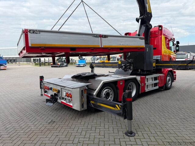 Ağır yük Scania R450 6x2 Palfinger PK 53002+Fly jib,winch Euro6