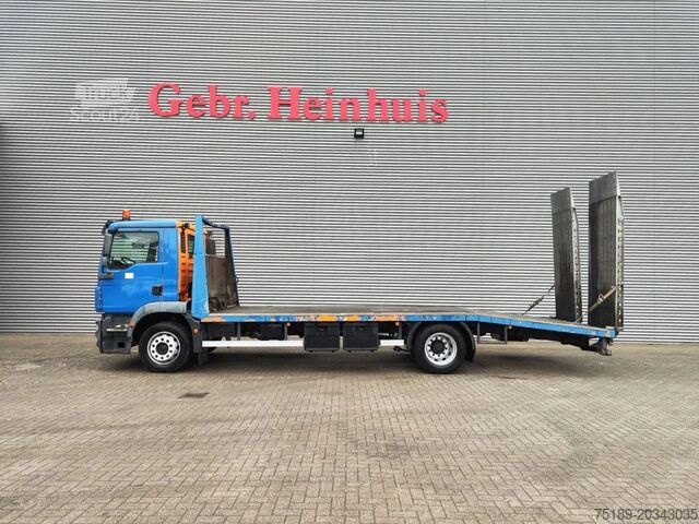 Autotransporter MAN TGM 18.240 4x2 Winch Ramps German Truck!