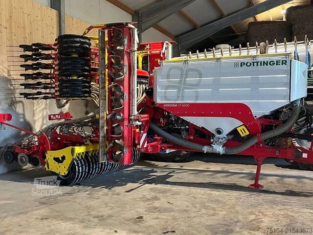 Σπαρτική μηχανή Pöttinger Aerosem VT 6000