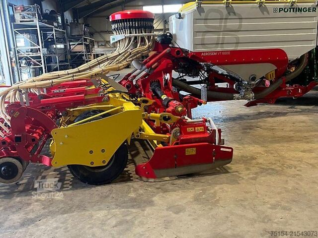 Σπαρτική μηχανή Pöttinger Aerosem VT 6000