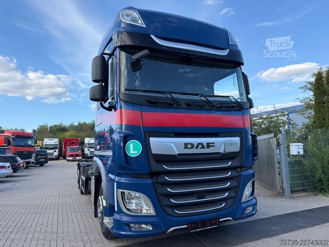 Camion con cassone intercambiabile DAF XF480 6X2*4SSC BDF/Intarder/LENKACHSE/Standklima