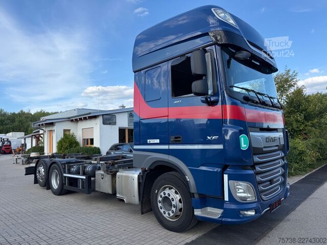 Camion con cassone intercambiabile DAF XF480 6X2*4SSC BDF/Intarder/LENKACHSE/Standklima