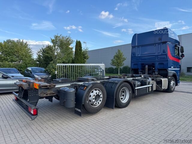 Camion con cassone intercambiabile DAF XF480 6X2*4SSC BDF/Intarder/LENKACHSE/Standklima