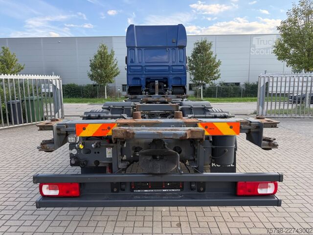 Camion con cassone intercambiabile DAF XF480 6X2*4SSC BDF/Intarder/LENKACHSE/Standklima