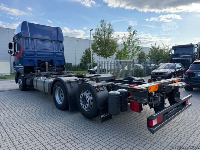 Camion con cassone intercambiabile DAF XF480 6X2*4SSC BDF/Intarder/LENKACHSE/Standklima