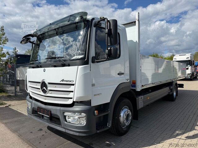 Φορτηγό με επίπεδη καρότσα MERCEDES-BENZ Atego 1530 L Pritsche/Klima/Standheizung/3-Sitze