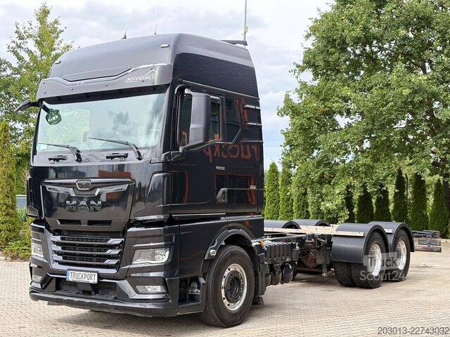 Kamyon şasisi MAN TGX TGX 26.580 6x4 LL Euro 6 Fahrgestell