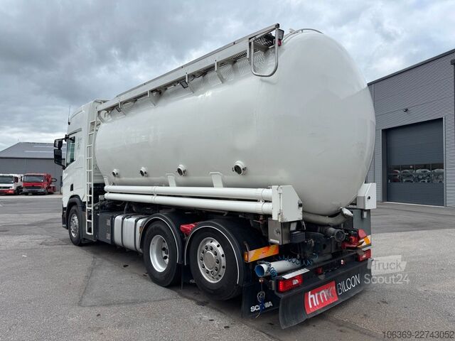 Camion-citerne à vide SCANIA R500 NGS CR20H 6x2 26 m3 Silo