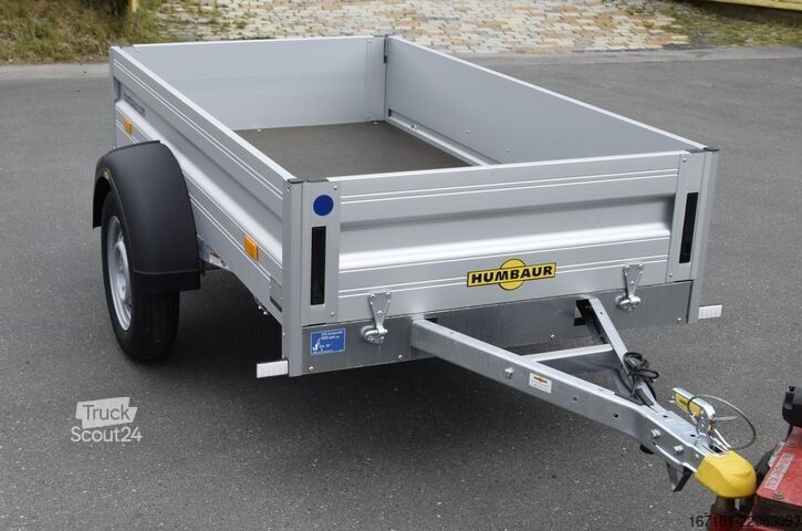 Anhänger mit offener Pritsche HUMBAUR Einachsanhänger HA 752111KV