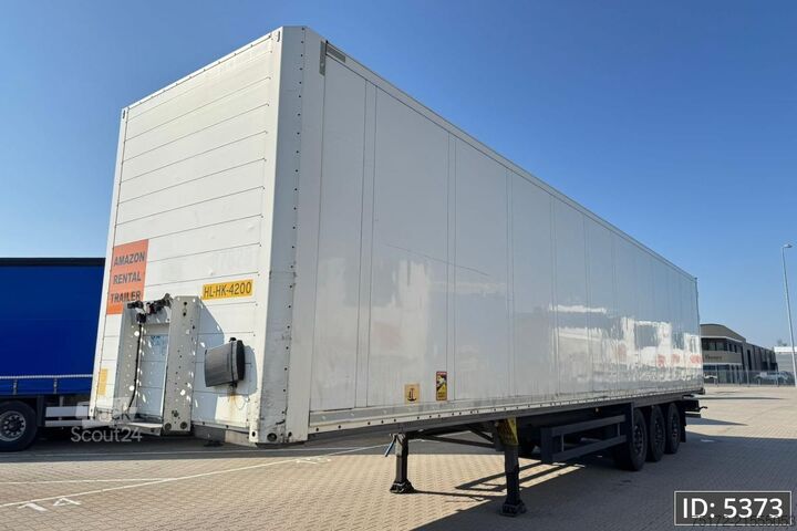 Koffer Schmitz Cargobull SCB/S3B / Disk brakes / Double stock