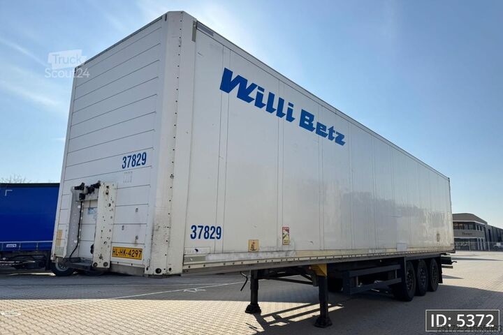 Koffer Schmitz Cargobull SCB/S3B / Disk brakes / Double stock