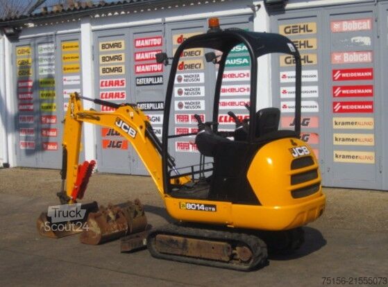 Minikoparka JCB JCB 8014 CTS 3x Löffel