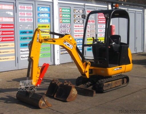 Minikoparka JCB JCB 8014 CTS 3x Löffel