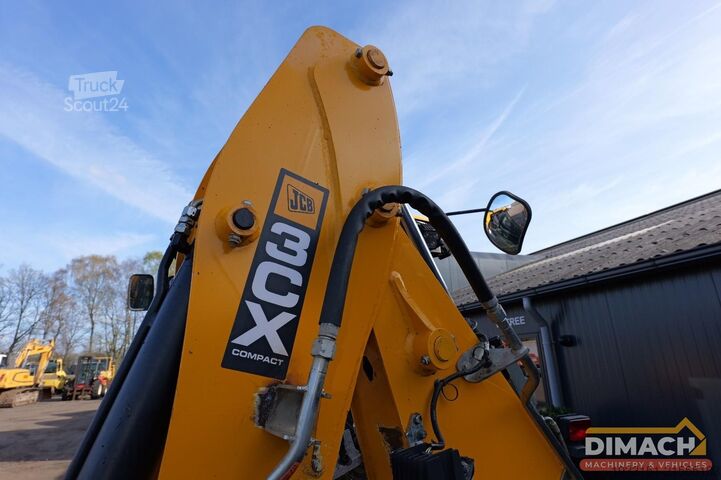 Backhoe loader JCB 3CX Compact 4x4*4 - 2146 uur - 3/1 bak - hydr. ...