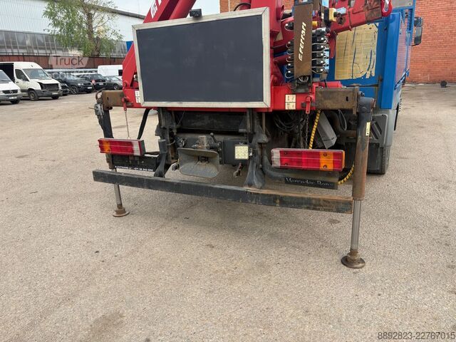 Litteä laatikko Mercedes-Benz Atego 1223