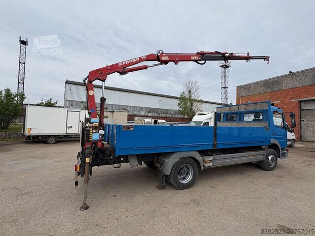 Litteä laatikko Mercedes-Benz Atego 1223