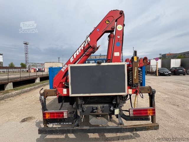 Litteä laatikko Mercedes-Benz Atego 1223