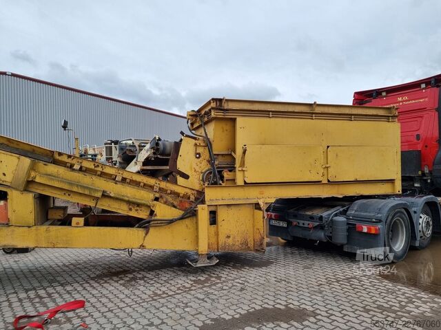 Alisadora de cascalho Terex Finlay 393