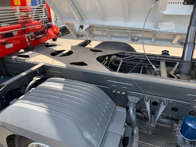 Autoutilitară basculantă MERCEDES-BENZ ATEGO 818 4x2 Euro 6 Kipper Kran FASSI F65B.0.22