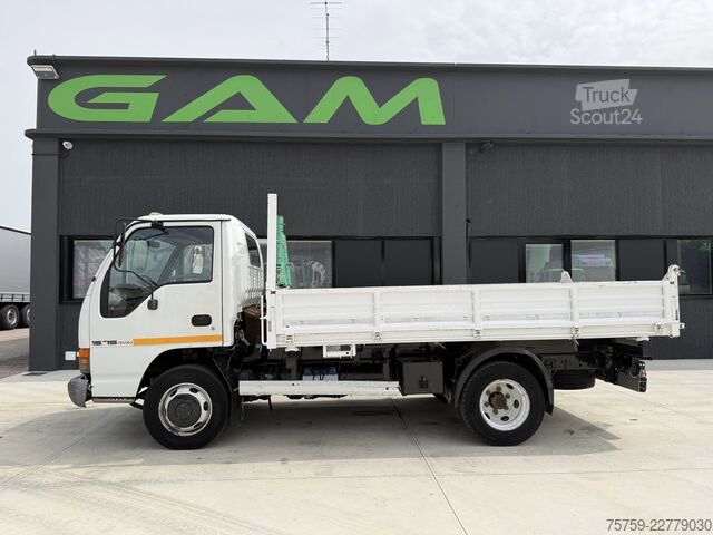 Carrinha basculante trilateral Isuzu NQR 15.75 Kipper 4x2 Euro2