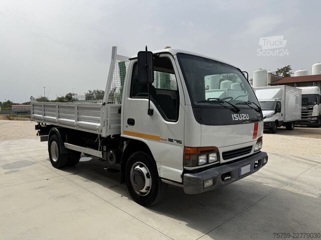 Carrinha basculante trilateral Isuzu NQR 15.75 Kipper 4x2 Euro2