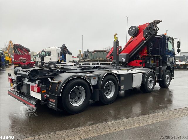 Hook arm system DAF FAD CF 530 8x4 Euro 6 Palfinger 33 Tonmeter laa...