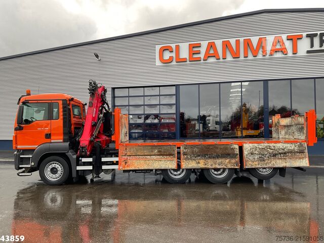 Самосвал с краном Man TGS 35.400 8x4 Euro 6 Palfinger 17 Tonmeter Z-k...