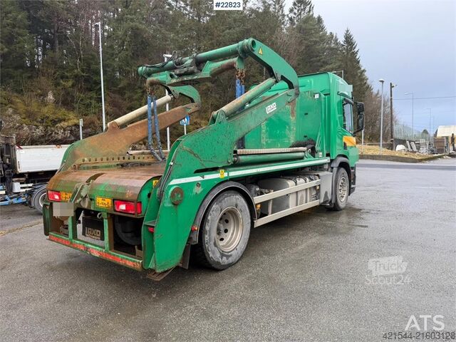 Portal arm system Scania P360 lift dumper with rotator and remote control