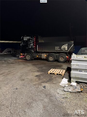 Ribaltabile Scania R730 6x4 combo truck with tipping hydraulics