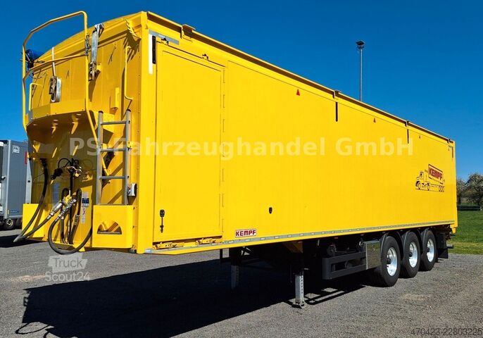Полуремарке с подвижен под KEMPF SPP 36/3*Agrar Schubboden*65m³BPW-Achsen