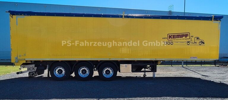 Полуремарке с подвижен под KEMPF SPP 36/3*Agrar Schubboden*65m³BPW-Achsen