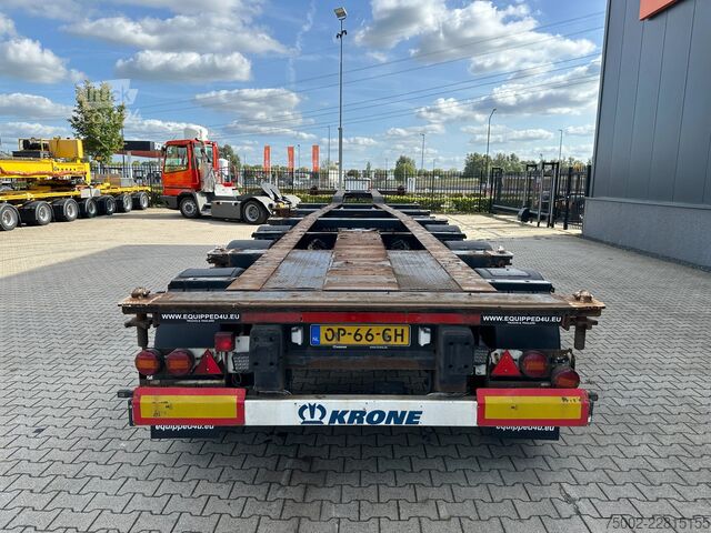 Transport av containere Krone 40FT HIGH CUBE/ BPW +trommelremmen / 75% banden...