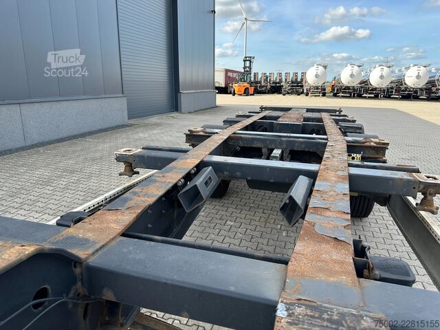 Transport av containere Krone 40FT HIGH CUBE/ BPW +trommelremmen / 75% banden...