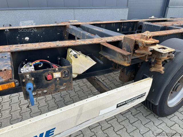 Transport av containere Krone 40FT HIGH CUBE/ BPW +trommelremmen / 75% banden...