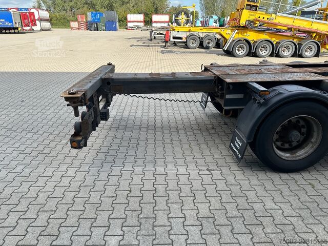 Transport av containere Krone 40FT HIGH CUBE/ BPW +trommelremmen / 75% banden...