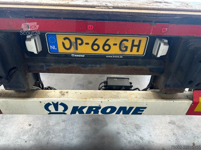 Transport av containere Krone 40FT HIGH CUBE/ BPW +trommelremmen / 75% banden...