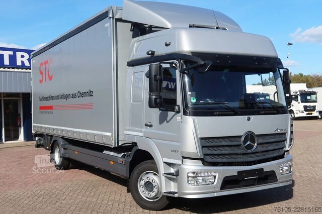 Skjutbar presenning Mercedes-Benz Atego 1227 L Schuifzeil + schuifdak + klep, Hig...