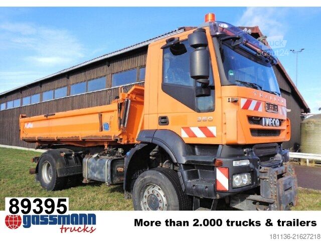 Tipper truck Iveco AD190T36W/P 4x4, EEV, Winterdienstausstattung