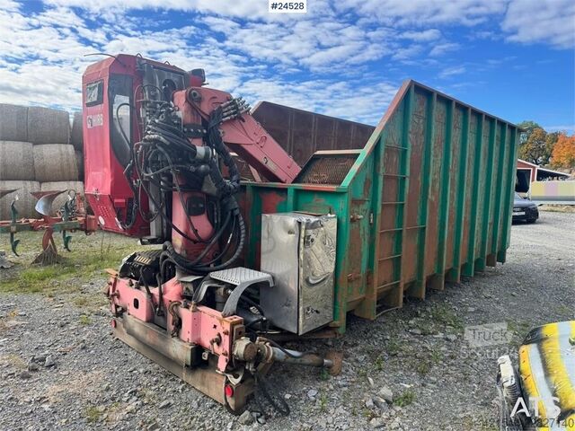 Būvniecības iekārta  Krokkasse med HIAB 96St Tømmerkran fra 2012