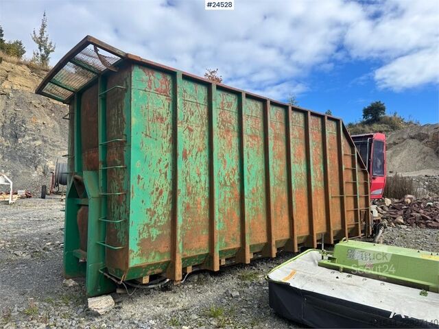 Būvniecības iekārta  Krokkasse med HIAB 96St Tømmerkran fra 2012