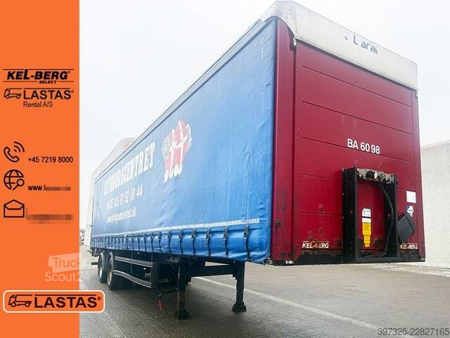 Bâches coulissantes Kel-Berg 2 axle Curtainsider / Planenauflieger