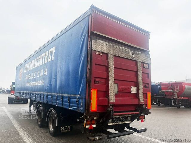 Bâches coulissantes Kel-Berg 2 axle Curtainsider / Planenauflieger