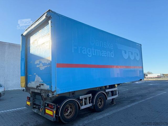 Valise  Nordic 2 axle Link Box trailer / Link-Kofferauflie