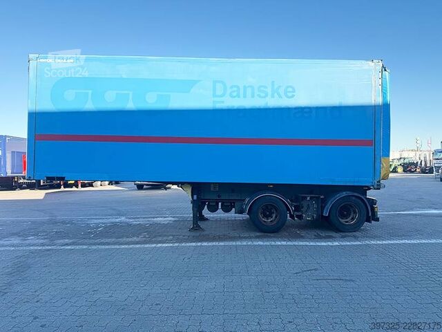 Valise  Nordic 2 axle Link Box trailer / Link-Kofferauflie