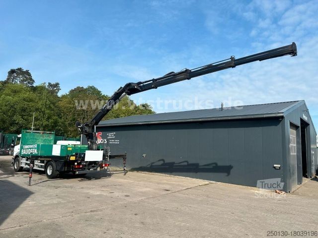 Vrachtauto met open laadbak MERCEDES-BENZ Axor 1929 4x2 Pritsche + HIAB Ladekran