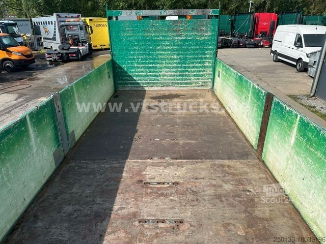 Vrachtauto met open laadbak MERCEDES-BENZ Axor 1929 4x2 Pritsche + HIAB Ladekran