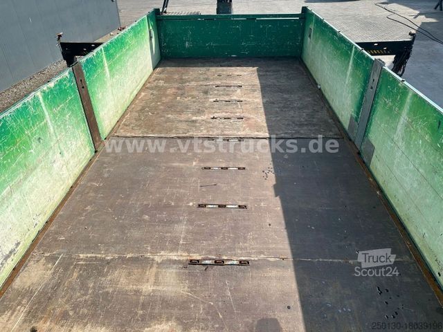 Vrachtauto met open laadbak MERCEDES-BENZ Axor 1929 4x2 Pritsche + HIAB Ladekran