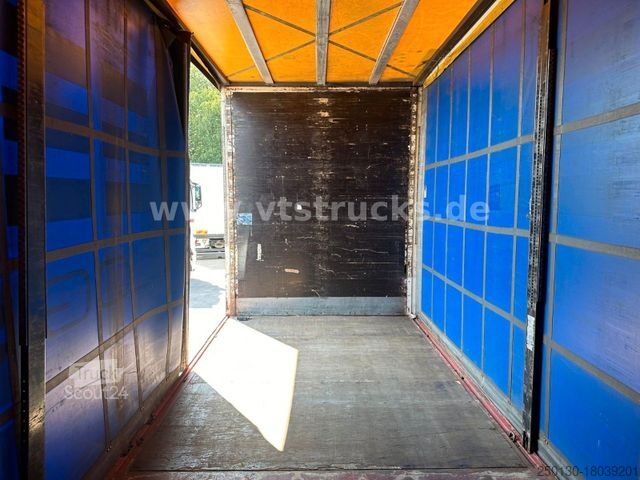 Камион платформа с брезент MAN TGM 18.340 4x2 Blatt-/Luft Pritsche + Plane